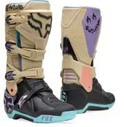FOX Motion Hello Future Special Edition Motocross Boots, brown, Size 43 for Men