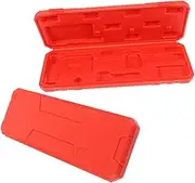 FIXOSHEE Digital Caliper Storage Box Plastic Tool Holder Case for Precise Measurement Impact Resistant Design for Woodworking Tools for Safety