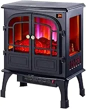 Electrical Fireplaace Heating Stove Electric Fireplace with Heating - Electric Fireplace Electric Fireplace 900 Or 1800 Watt Free-Standing Fireplace Electric Fire Stove Heating Outdoor Patio Heating