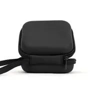 Eva Bag for Wireless Bluetooth Earphones & Case Black Travel Storage Shockproof Bag with Hanging Rope