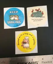 Vintage 80s Lot Of 3 BOYNTON Stickers