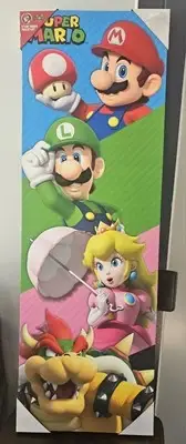 Super Mario with Luigi and Princess Peach and Bowser Art Frame (12 x 36)