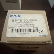 Eaton E34TB120LGP06 Corrosion Resist Indicator Light 6/12V LED Bulb 120V Green