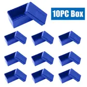 10PC Blue 10 Coin Slabs Box For PCGS NGC Capacity Holder Slab Storage Box Case