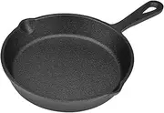 Cast Iron Pan Skillet Frying Non-Stick Burnt 16cm 20cm Black for Indoor & Outdoor Use Grilling, Roasting, Rrying, Stewing
