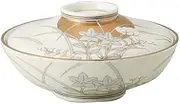 Set of 5 Name: Moon for Flat Lids, 6.2 x 2.9 inches (15.7 x 7.4 cm), 16.9 oz (480 g), Lids, Restaurants, Inns, Japanese Tableware, Restaurant Commercial Use