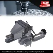 Universal Table Bench Vise 3" Work Bench Clamp Swivel Rotating Hobby Craft