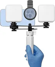 MK-19W Dental Photo and Video Light for Smartphones. Oral Photography Flash Light for Dentists