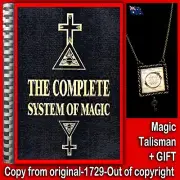 Antique Book Complete System of Magic Witchcraft Art Occultism Grimoire Esoteric