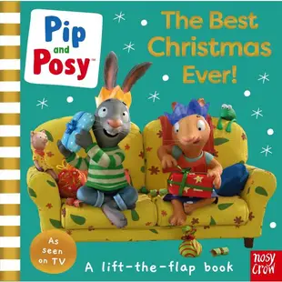 Pip and Posy: The Best Christmas Ever! (a lift-the-flap book)/Pip and Posy Pip and Posy TV Tie-In 【禮筑外文書店】