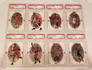 1998 Upper Deck SP Authentic PSA 9 LOT (8) - MICHAEL JORDAN