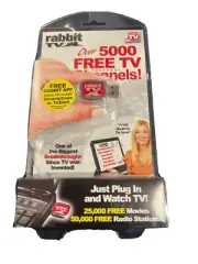 Rabbit TV Entertainment System-App Incl.-Brand New-As Seen On TV-Movies & Radio