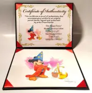 Magic Dance Disney Special Original Color Sketch Art Package by Dave Nestler