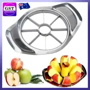 1PC Apple Fruit Corer Knife Slicer Divider Cutter Peeler Home Stainless Steel AU