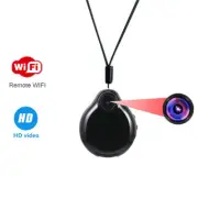 WIFI HD 1080P Wearable Mini Camera Video Voice Recorder Necklace Pendant Cam