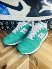 Concepts Exclusive Saucony Shadow 6000 Tiffany Green Vert Men’s Size 12 Suede