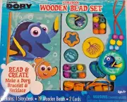Finding Dory Storybook Wooden Bead Set Ages 4+ New