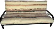 Canvas Rosewood Harrow #30 Full Size Futon Mattress Cover, Bed Protector, Covers