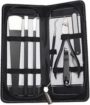 Professional Pedicure Nail Clippers Kit 7pcs Foot Nail Care Kit Nail Clippers Manicure Pedicure Kit Stainless Steel Pedicure Tweezers Travel Kits k