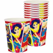 Super Hero Girls Paper Cups (Pack of 8)