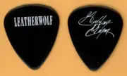 Leatherwolf Geoff Gayer Vintage Guitar Pick - 1987 US Tour