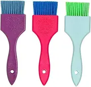 HAKIDZEL 3Pcs Hair Dye Brush Hair Dye Applicator and Tint Brushes for Salon Home Use Lightweight and Easy to Handle for Coloring Highlights and Hair Treatments
