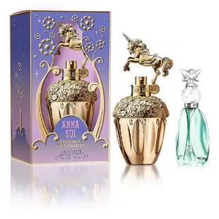 Anna Sui Fantasia Gold 童話金色獨角獸淡香水 50ml 隨搭贈 Anna Sui 4ml 小香