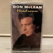 Don Mclean Headroom Cassette Brand NEW 1991