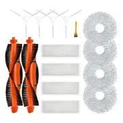 For Self-cleaning Robot 2 C101 Robot Vacuum Cleaner Main Side Brush Hepa Filter Mop Cloths Rag Part