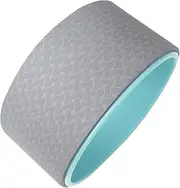 Kisangel 10.5 Yoga Wheel Backbend Aid Pilates Ring Exercise Wheel for Inner Outer Thighs Chest Pelvic Muscles Grey