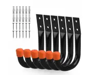 Heavy Duty Storage Hooks Wall Mounted Ladder Garage Bikes Tools Garden Shed