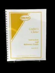 Baby Lock BLCC2 Crafters Choice Instructions User Guide Manual COLOR COPY