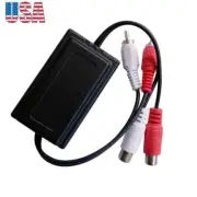 3.5mm Car RCA Amplifier Audio Noise Filter Ground Loop Isolator Suppressor