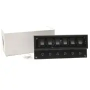 Whitecap S-8094 Boat Switch Panel 10 3/8 x 4 5/8 Inch Black