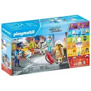 Playmobil City Action My Figures Rescue Team Building Set 71400 NEW