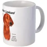 11oz mug Redbone Coonhound - Printed Ceramic Coffee Tea Cup Gift