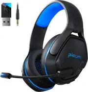 Picun PG-01 Wireless Gaming Headset for PC, PS5, PS4, Macbook, 2.4Ghz Bluetooth