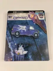 Onward: Steelbook Ltd Ed OOP Best Buy Exclusive (4K UHD/Blu-ray/Digital) New