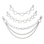 3Pcs Purse Chain Strap Extender for Handbag Crossbody Bag,Shoulder Straps Cha...