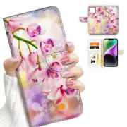 ( For iPhone 11 ) Wallet Flip Case Cover PH26715 Flower