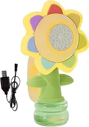 Dancing Sunflower Bubble Machine,Sunflower Bubble Machine for Kids,Portable for Parties,for Bath, Garden Or Fun