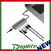Cygnett Unite DeskMate 7-in-1 USB-C Multiport Hub Adapter Dock 2xUSB-A 1xUSB-C
