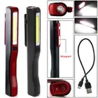 Inspection Lamp COB Work Light LED Torch USB Rechargeable Flashlight Magnetic AU