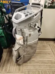 Sun Mountain Mid Stripe Cart Bag Stone Smoke Gray