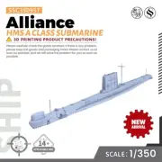 1/350 Military Model Kit HMS A class Submarine Alliance