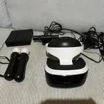 二手 PS4 VR 豪華全配包 豪華全配,頭盔+攝影機+2支棒棒糖+原廠耳機+2片原版VR