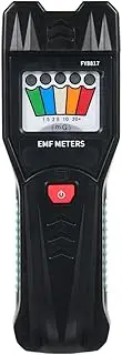 FY8817 Handheld EMF Meter with 5 Magnetic Field Detector, Household Electromagnetic Radiation Meter Magnetic Field Tester for Home, Office & Inspections