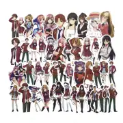 Mix 10/50 PCs Classroom of The Elite Anime Laptop Notebook Sticker -No Duplicate