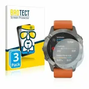 Garmin fenix 6 Pro , 3 x BROTECT® AirGlass® Premium Glass Screen Protector