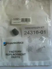 1 sealed Plantronics FOAM microphone WINDSCREEN 24316-01 supra polaris headset
